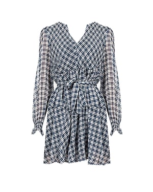Pepe Jeans Vestido Ottavia de mujer Blanco, azul oscuro