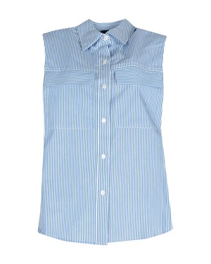 Pinko Camisa Attutire de mujer Blanco, azul