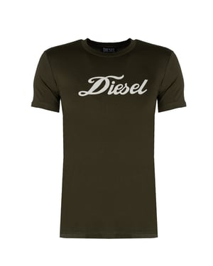 Diesel T-Shirt Sily del hombre verde