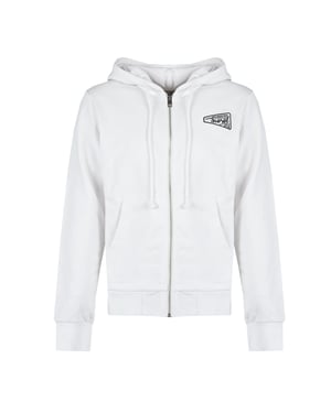 Diesel Sudadera Ginn Hood del hombre Blanco
