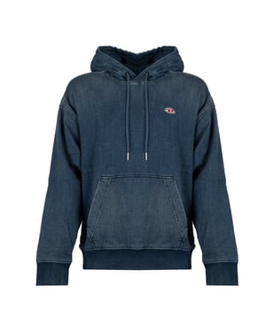Diesel Sudadera De-Um-Rib-Ne del hombre azul