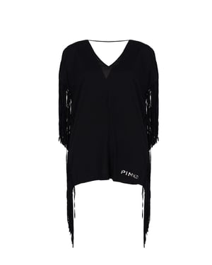 Pinko Blusa Papaveri de mujer negro
