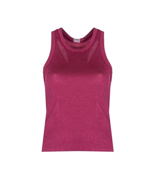 Pinko Top Valutare de mujer rojo