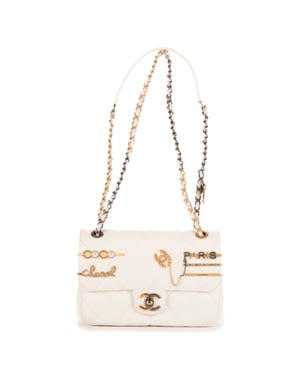 Coco Clips Rhinestones Single Flap  Bolso bandolera