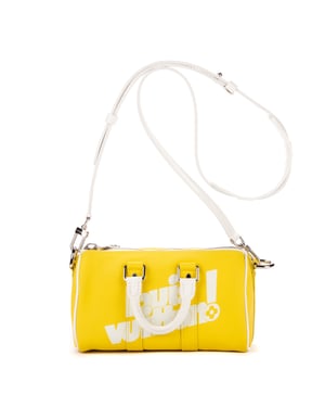 Ltd. Ed. Virgil Abloh Keepall Bandouliere XS Bolsa de viaje