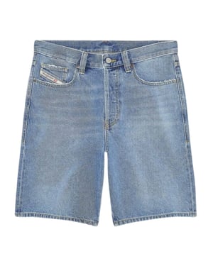 Pantalón corto Diesel Regular-Short Azul Medio