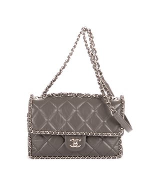 Chain-Around Small Single Flap  Bolso bandolera