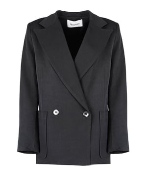 Silvian Heach Chaqueta Oversize de mujer negro