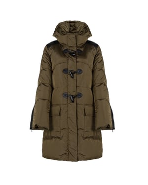 Pinko Chaqueta Rocky Parka de mujer verde