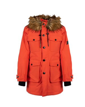 Diesel Parka Jorg del hombre naranja