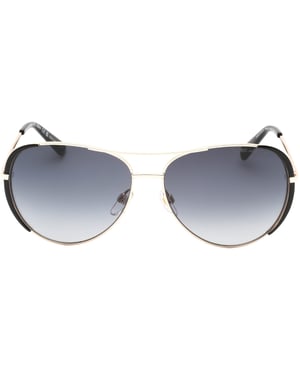 Marc Jacobs Gafas de sol SF gris oscuro con lentes doradas