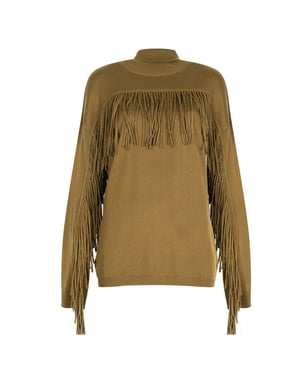 Trussardi Jeans Suéter de mujer verde