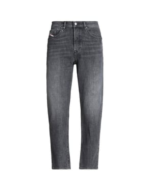 Vaqueros de denim con lavado gris y corte tapered D-Fining de Diesel