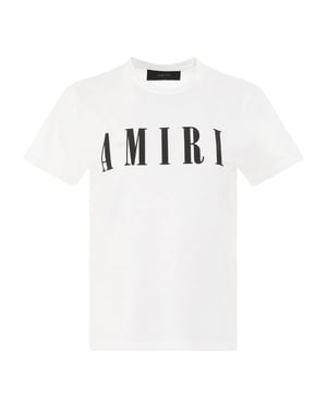 Amiri Core Logo camiseta blanca