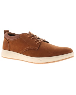 Zapatos de Hombre Hush Puppies Bowen de Cuero Nobuck en Color Tan