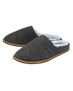 Zapatillas de casa para hombre con forro de felpa y espuma viscoelástica