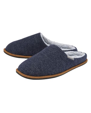 Zapatillas de casa para hombre con forro de felpa y espuma viscoelástica