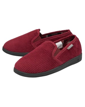 Pantuflas para hombre forradas de tartán con espuma viscoelástica