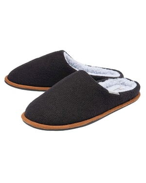 Zapatillas de casa para hombre con forro de felpa y espuma viscoelástica
