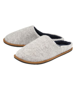 Zapatillas de casa para hombre con forro de felpa y espuma viscoelástica