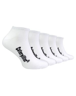 Paquete de 5 calcetines de trabajo Cotton Rich Trainer para hombre