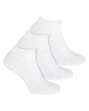 Lote de 3 calcetines 100% algodón para hombre