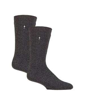 Pack de 2 calcetines térmicos de cepillado originales para hombre