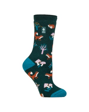 Calcetines con dibujo Thermal Lite de mujer para invierno
