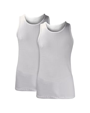 Lote de 2 camisetas térmicas sin mangas para hombre en invierno