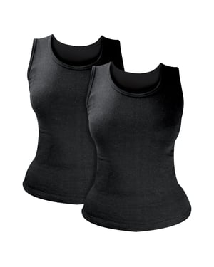 Pack 2 Top térmico sin mangas de mujer para invierno