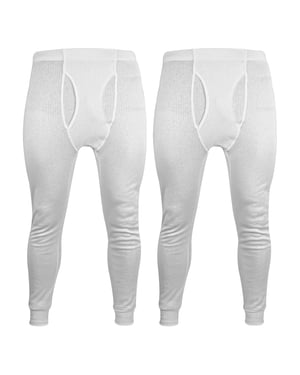 2 Pack Calzoncillos Largos Térmicos para Hombre | Ropa Interior Térmica de Invierno de Capa Base