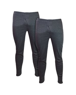 Lote de 2 calzoncillos largos térmicos de invierno para hombre