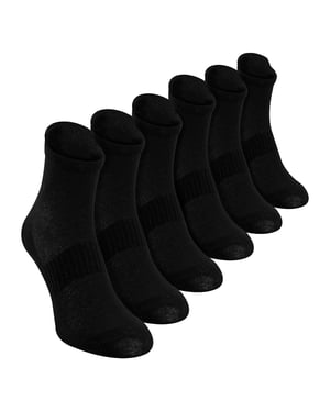 Pack de 6 calcetines antideslizantes de Yoga Pilates para hombre | Calcetines de gimnasia transpirables y acolchados