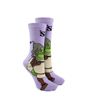 Calcetines de Shrek y Burro | Calcetines de Shrek | Regalos de Shrek
