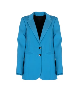 Patrizia Pepe Chaqueta de mujer azul