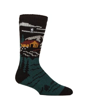 Calcetines térmicos de jacquard para invierno