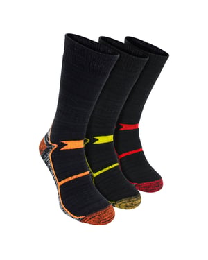 Calcetines de trabajo térmicos de algodón para hombre