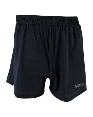 Pantalones cortos deportivos perforados transpirables y ligeros para hombre