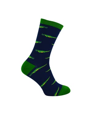 1 paquete de calcetines de bambú con estampado de animales para hombre