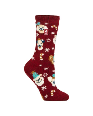 Calcetines térmicos con motivos navideños Lite para mujer