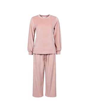 Ladies Winter Loungewear Comfy Set | Soul Warming Thermal Pink Pyjama Set