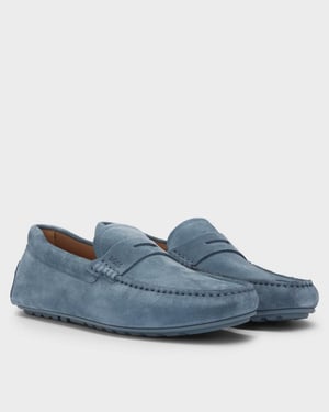 Mocasines de conducir de ante BOSS Orange Noel para hombre