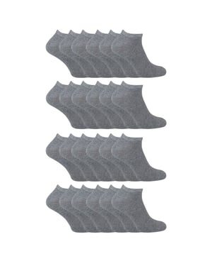 24 Pack Multipack Calcetines de algodón para niños y niñas