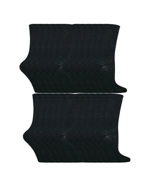 24 Multipack de calcetines infantiles de algodón | Calcetines ideales para niños y niñas