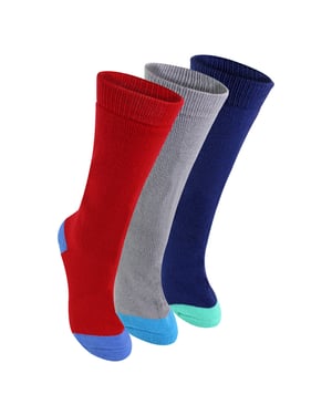 3 Pack Calcetines Botas de Agua Niños Welly para Caminar al Aire Libre