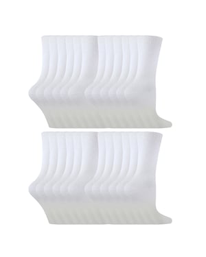 24 Multipack de calcetines infantiles de algodón | Calcetines ideales para niños y niñas