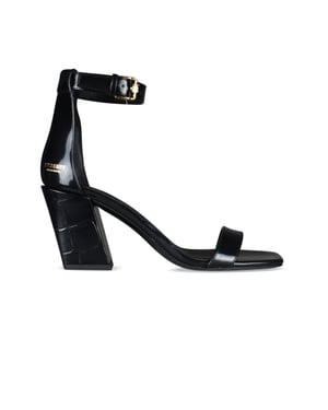 Burberry Sandalias Negro