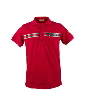 Moncler Polo Rojo