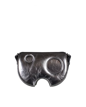 Off-White Bolsa bandolera Burrow Plateado