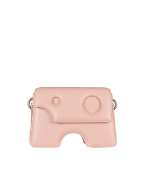 Off-White Bolsa bandolera Burrow 22 Rosa